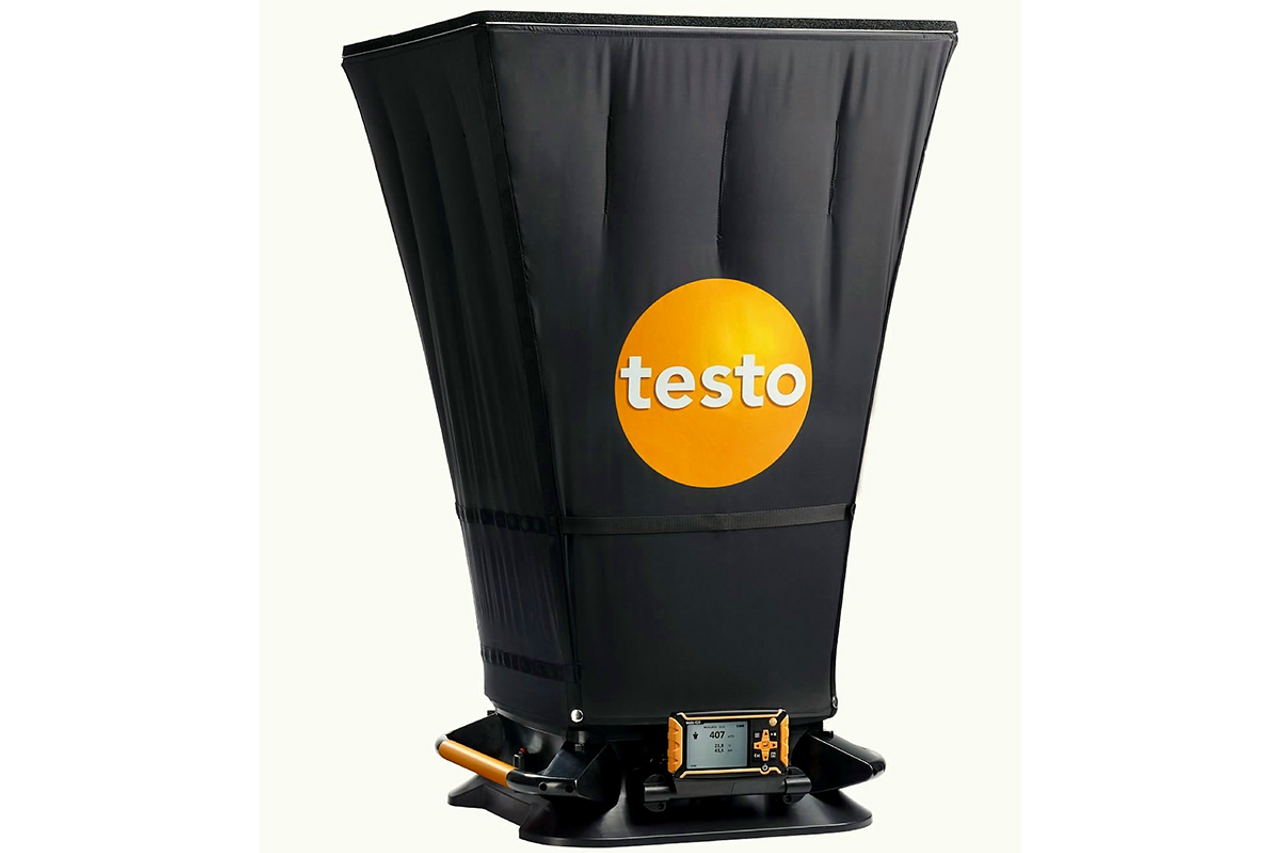 Testo 420 Flow hood kit and meter w/NIST certificate 400563 4200