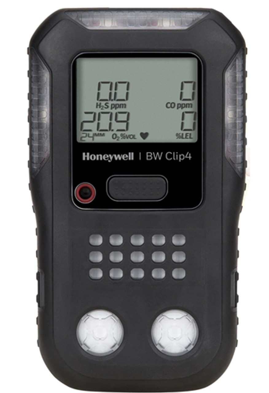 BW Clip4 Multi-Gas Detector Combustible (%LEL), Oxygen (O2), Hydrogen  Sulfide (H2S), Carbon Monoxide (CO) Detector BWC4-B-N