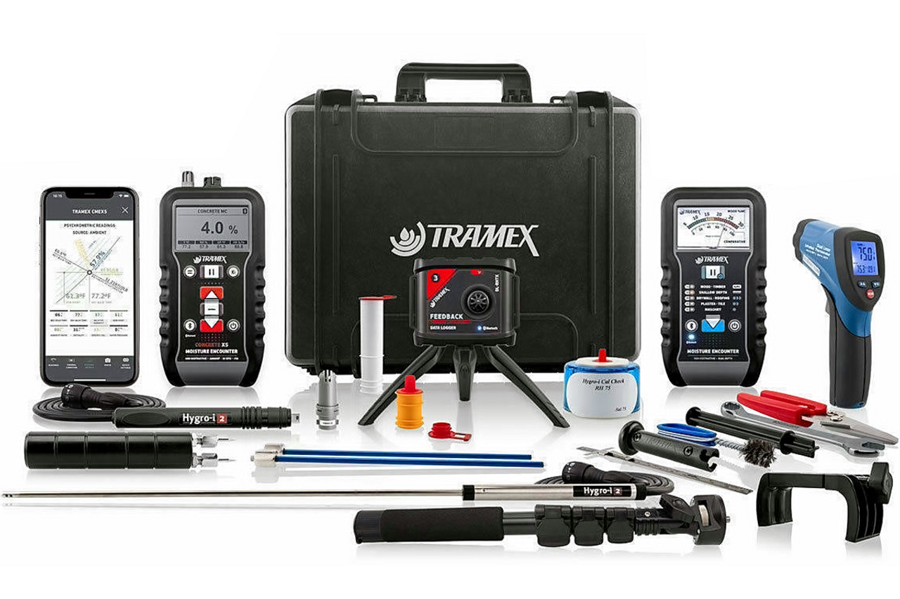 Tramex Water Damage Restoration Master Kit - WDMK