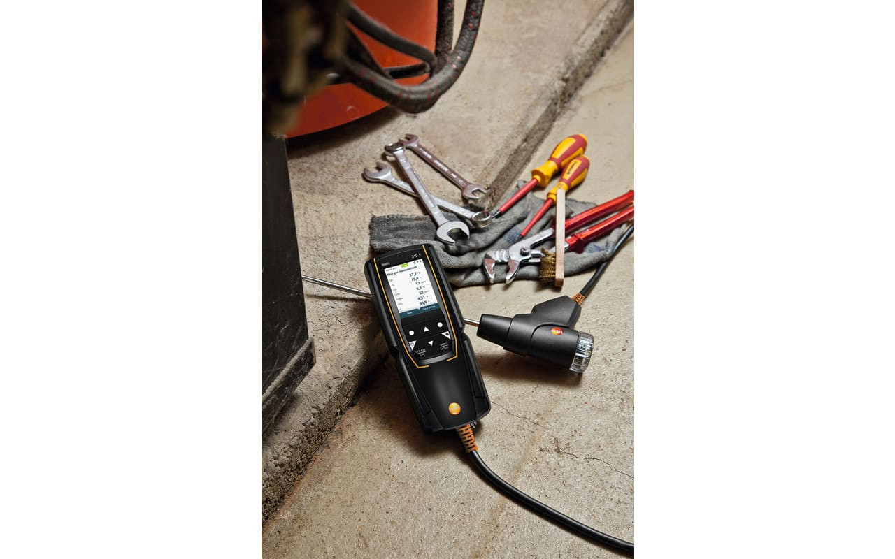 testo 310 II - SMART Combustion Analyzer with Printer