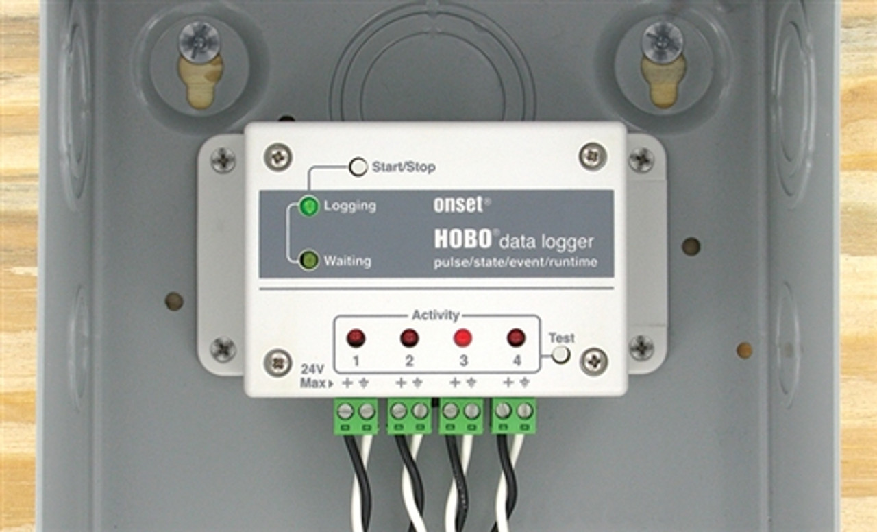 Onset HOBO 4-Channel Pulse Input Logger 4MB - UX120-017M