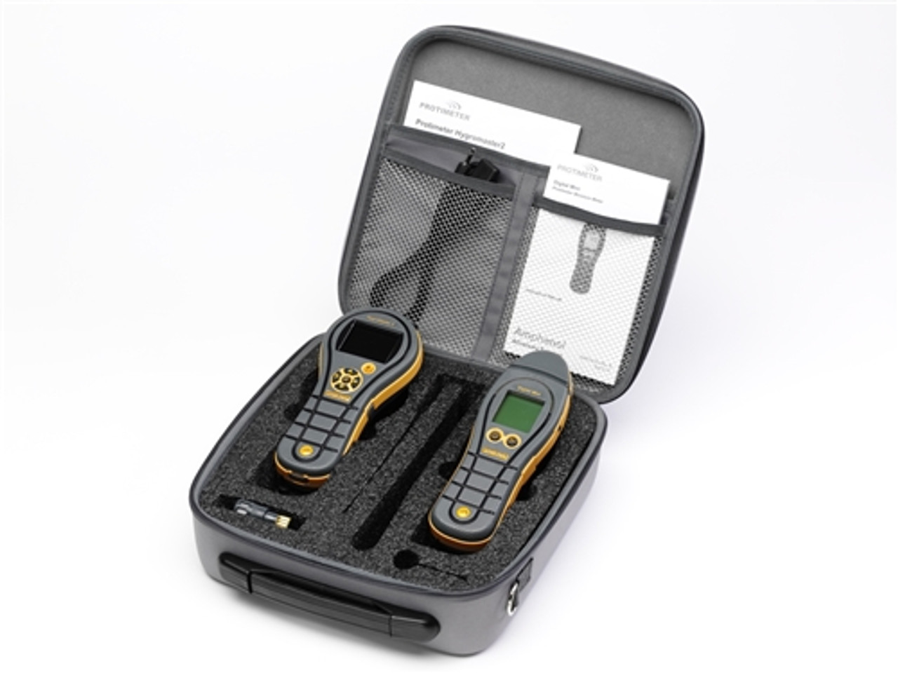 Protimeter Hygromaster 2 and Digital Mini Kit (Temperature, RH & PIN ONLY Pin-Type Moisture Meter) - BLD7714-DM