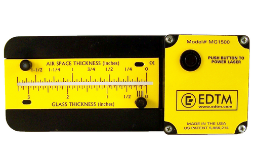 EDTM Laser Glass Thickness Gauge - MG1500 EDTM Laser Glass Thickness Gauge - MG1500