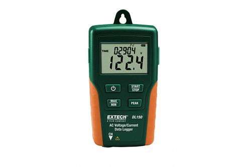 Extech Datalogger, Single Channel, TRMS/110V - DL150