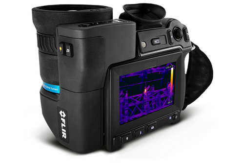 FLIR T1020 with standard 28° Lens and optional 12° Lens w/Case  - 72501-0104