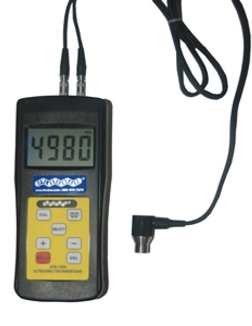 Flexbar Digital Ultrasonic Thickness Gage w/NIST Certificate for Calibration Check