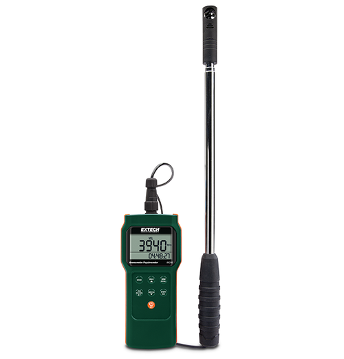 CMM/CFM Anemometer/Psychrometer Datalogger Extech AN340 CMM/CFM Anemometer/Psychrometer Datalogger Extech AN340