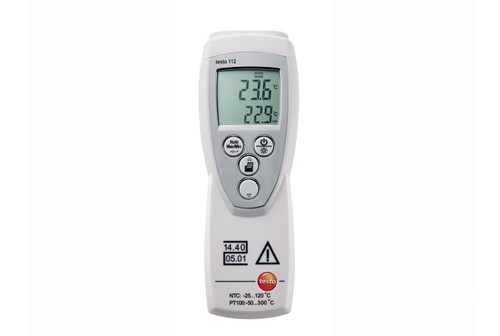 testo 112 - Officially calibratable one-channel temperature measuring instrument