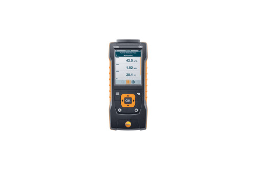 testo 440 dP - Air velocity and IAQ measuring instrument with differential pressure sensor testo 440 dP - Air velocity and IAQ measuring instrument with differential pressure sensor