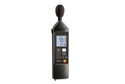 testo 815 - Sound level measuring instrument testo 815 - Sound level measuring instrument