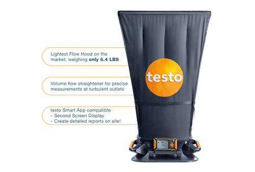 testo 420 - Air flow capture hood testo 420 - Air flow capture hood