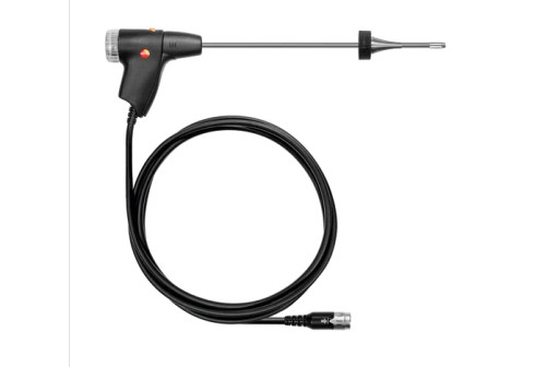 12" flue gas probe, 5/16" diameter, Tmax = 932 °F, with hose - 300 mm, Ø 8 mm, Tmax 500 °C, TÜV-tested
