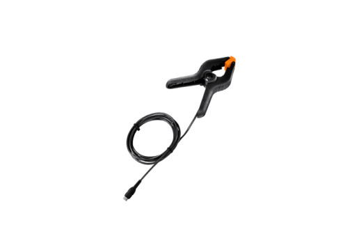 Clamp probe with NTC temperature sensor - for measurements on pipes (Ø 6-35 mm)