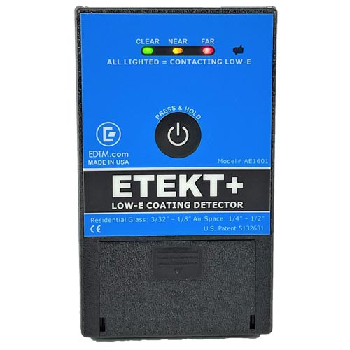 EDTM Etekt+ Low-E Coating Detector