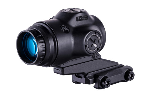 Primary Arms SLx 3X MicroPrism™ Scope - Red Illuminated ACSS Raptor Reticle - 5.56 / .308 - Yard
