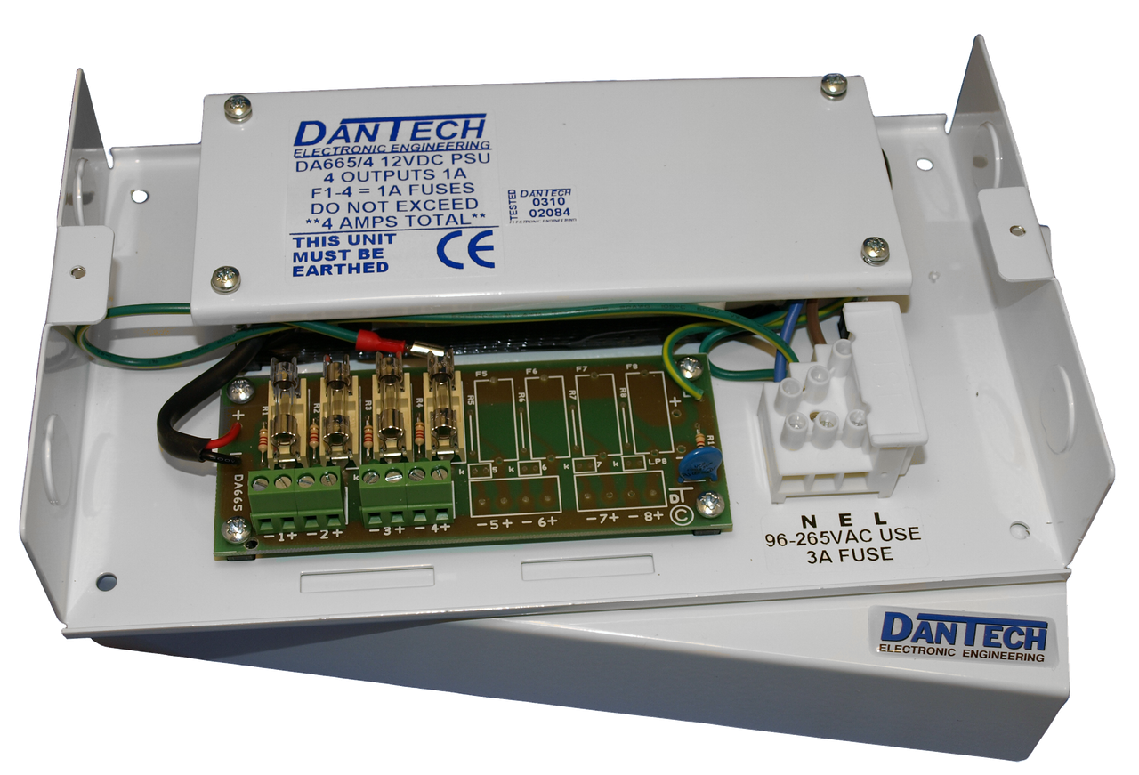 12V DC 4A Multi-Purpose Multiple Output Switch-Mode Power Supply DA665