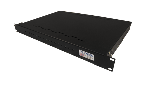 Slim 19" 1U rack-mount 12V DC power supplies