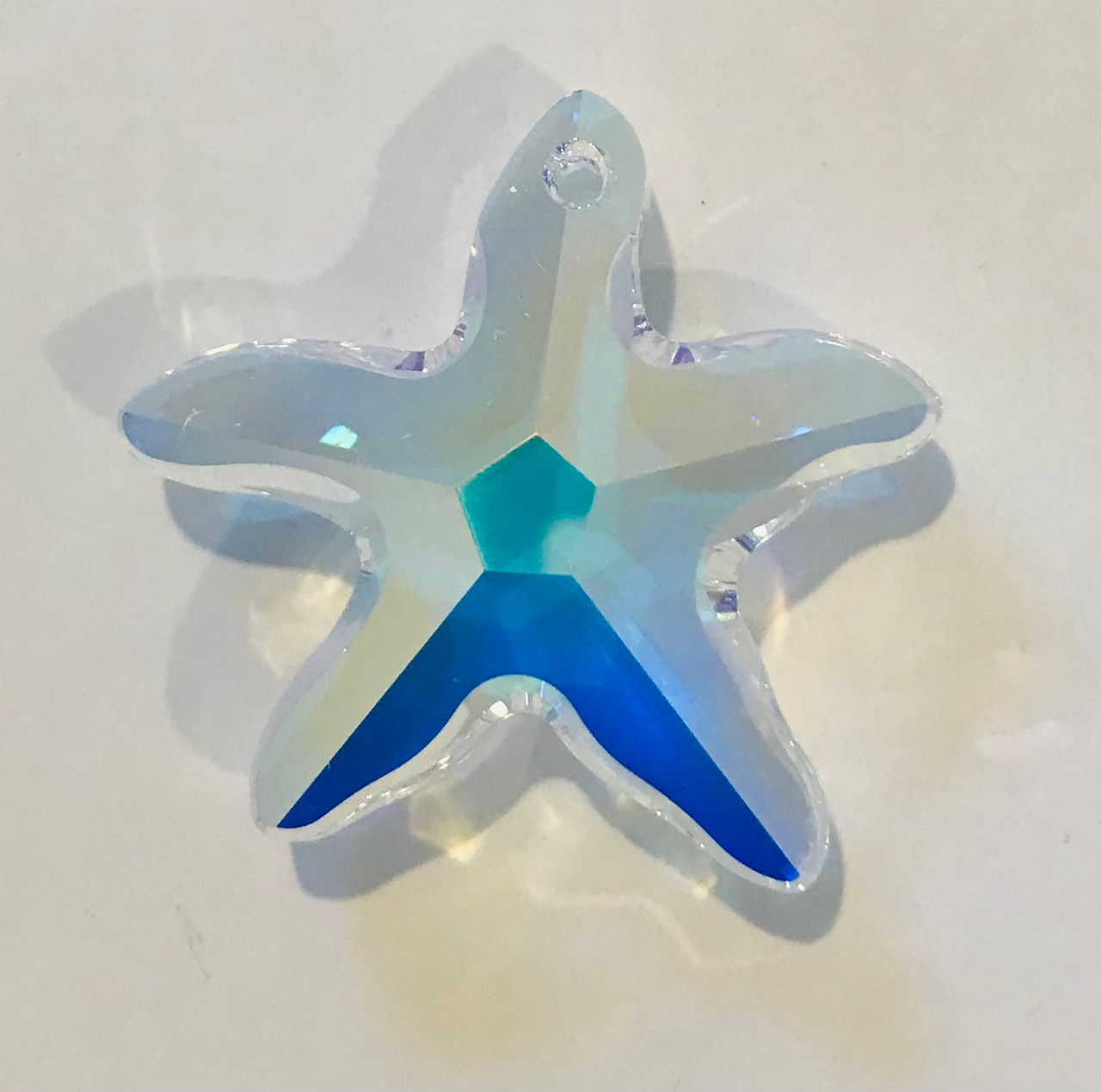 Swarovski Elements 28mm AB Starfish Crystal Pendant/Prism