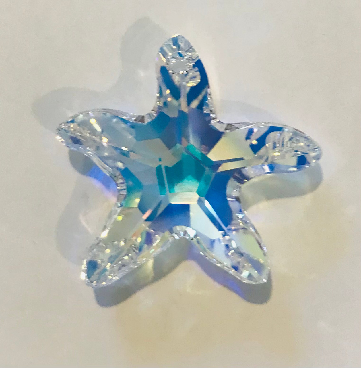 Swarovski Elements 28mm AB Starfish Crystal Pendant/Prism