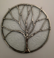 6" Stained Glass Tree of Life Sun Catcher