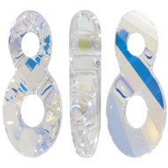 18mm Swarovski Infinity AB Crystal Pendants #6792