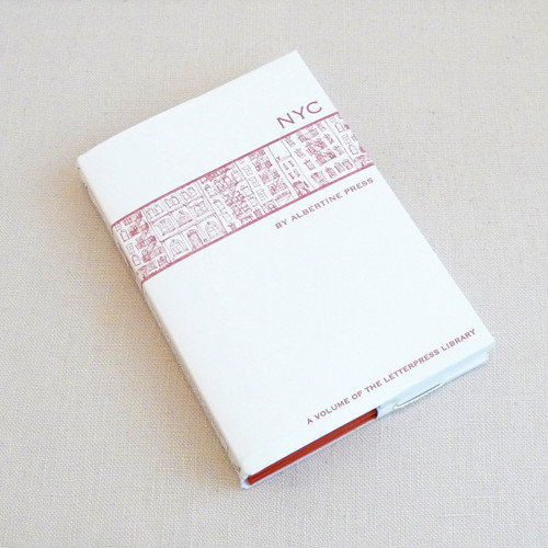NYC letterpress card set 