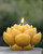lotus beeswax candle 