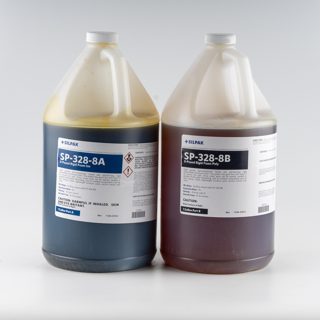 SP-328-8 Rigid Polyurethane Casting Foam - Quarts and Gallons