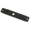 Bellhousing Component, Idler Mounting Plate, 6.813 in Center to Center Mounting Holes, Aluminum, Black Anodized