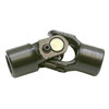 Steering Universal Joint, Single joint, 3/4 in Smooth Bore to 5/8 in Smooth Bore, Steel, Black Oxide