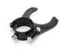 Brake Caliper Bracket, Rear, Clamp-On, 3 in OD Axle Tube, Steel, Black Paint, GM Metric Caliper