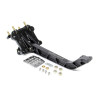 Pedal Assembly, Brake, 6.25 to 1 Ratio, 11.710 in Long, Reverse Swing Mount, Aluminum, Black Paint, Kit