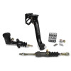 Pedal Assembly, Clutch, 6 to 1 Ratio, 9.63 in Long, Forward Floor Mount, 3/4 in Master Cylinder Included, Aluminum, Black Paint, Kit