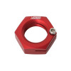 Spindle Nut, Split Nut, Aluminum, Red Anodized, Micro / Mini Hubs