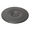Air Cleaner Lid, Low Profile, 14 in Round, Aluminum, Black Anodized