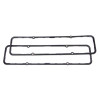 Valve Cover Gasket, 0.188 in Thick, Steel Core Silicone Rubber, Small Block Chevy