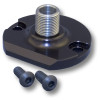 Oil Filter Adapter, Bypass Eliminator, Aluminum, Black Anodized, Chevy V8
