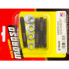 Carburetor Stud, Steel, Zinc Oxide, Set of 4