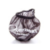 Breather Wrap, Pre Filter, Round, 3 in Diameter, 2.5 in Tall, Outerwears Logo, Polyester, Black