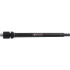 Steering Shaft, Collapsible, 24-1/2 in Long, 3/4-20 Spline, Collapses 7 in, Steel, Black Paint, Universal