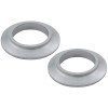 Tapered Spacer, 3/4 in ID, 21/64 in Thick, Steel, Zinc Oxide, Universal, Pair