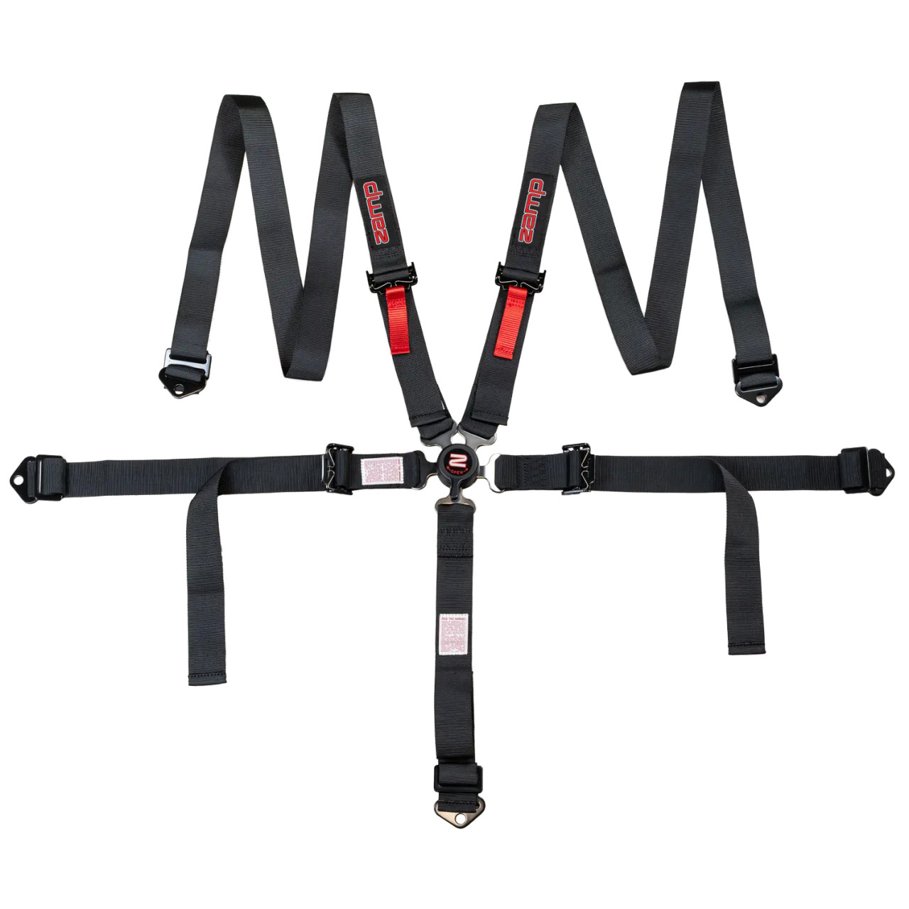 SFI 16.2 2" 5-Point Pull Down(Out) Youth Seat Harness