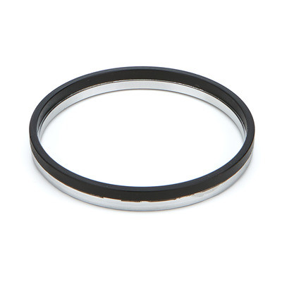 Air Cleaner Spacer, 0.5 in Thick, 5-1/8 in Carb Flange, Aluminum, Natural