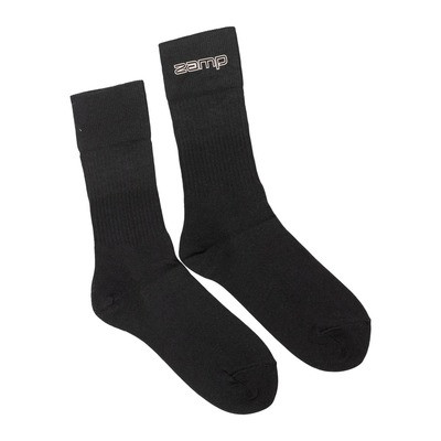 Socks, SFI 3.3, FR Cotton / Acrylic Blend, Black, Small, Pair