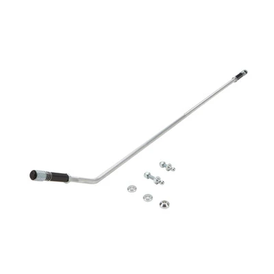 Throttle Linkage, 24 in Long Rod, 2 Quick Disconnects, Hardware Included, Aluminum, Natural, Universal, Kit