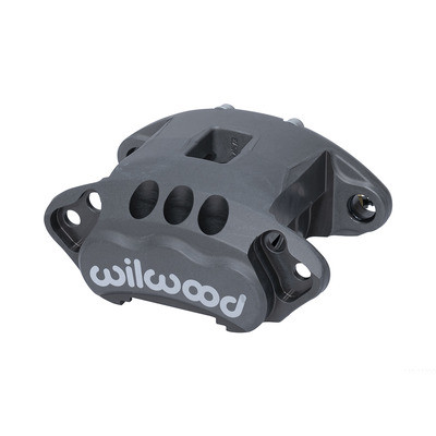Brake Caliper, GM Metric Race, 1 Piston, Aluminum, Gray Anodized, 12.190 in OD x 1.040 in Thick Rotor, 5.460 Floating Mount