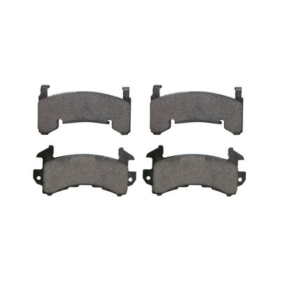 Brake Pads, High Temperature Racing Pads, BP-30 Compound, High Friction, High Temperature, 13.2 mm Thick, D154, GM Metric Calipers, Set of 4