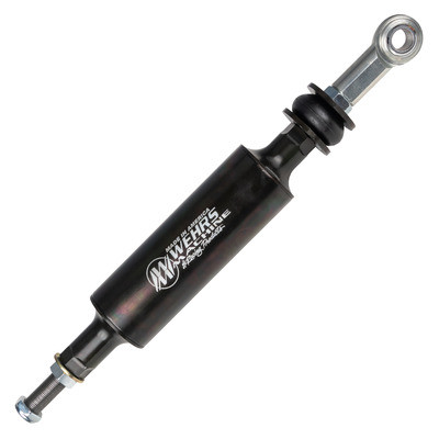 Torque Link, Bushing Style Pull Bar, Single Shaft, 17-1/2 in in Long, Steel, Black Paint