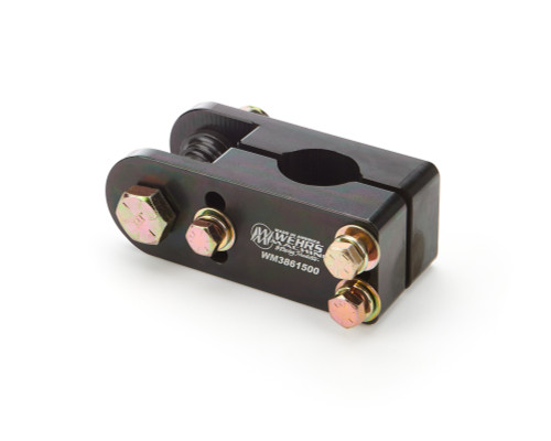 Shock Mount, Drop Mount, Clamp-On, Steel, Black Powder Coat, 1-1/2 in OD Tube