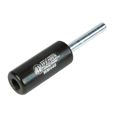 Spindle Checker, 1/2-20 in, Steel, Black Zinc